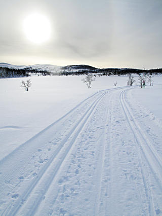 NESBYEN: Hallingdals kanskje beste l�yper g�r fra Nyst�lkroken, eller Nesbyen Alpinsenter, rundt �krefjell, til Hallingnatten og tilbake. Foto: Ole C. H. Thomassen