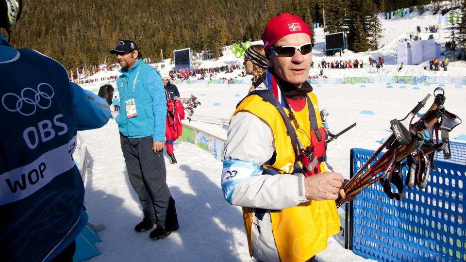 F�LER SEG MISFORST�TT: Ulf Morten Aune sier han ikke fors�kte � f� Emil J�nsson disket, men han liker ikke at svenskene ikke fulgte startreglene. Foto: Heiko Junge / SCANPIX