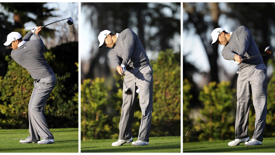 - GJ�R COMEBACK: Tiger Woods �ver utenfor hjemmet sitt i Florida 18. februar. N� spekuleres det fra flere hold rundt hans comeback Foto: REUTERS/Sam Greenwood/Scanpix