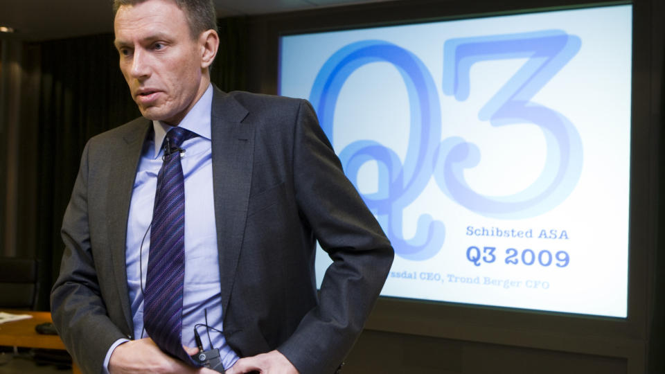 FORN�YD:   Konsernsjef Rolv Erik Ryssdal i Schibsted ASA. Foto: Berit Roald / Scanpix
