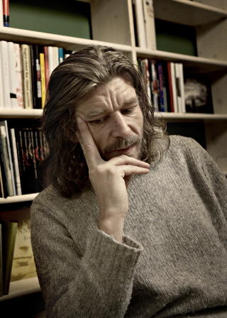 GLIMRET MED SITT FRAV�R: Forfatter Karl Ove Knausg�rd. Foto: Lars Eivind Bones / Dagbladet