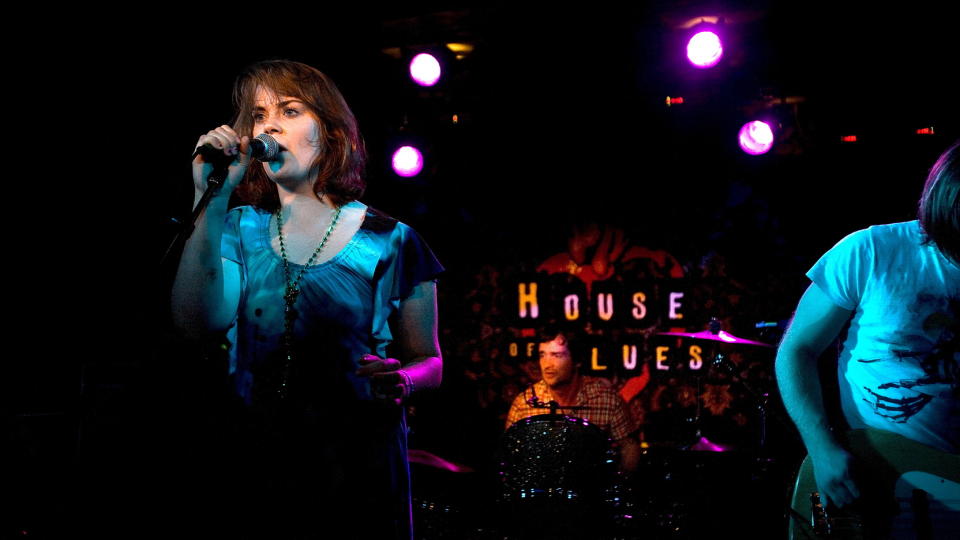 I NEW ORLEANS: Ida Maria (25) er tilbake i USA.  DEtte bildet er fra fjor�rets USA-turn� sammen med Glasvegas. Her spiller hun p� House Of Blues i New Orleans. Foto: Anders Gr�nneberg/Dagbladet