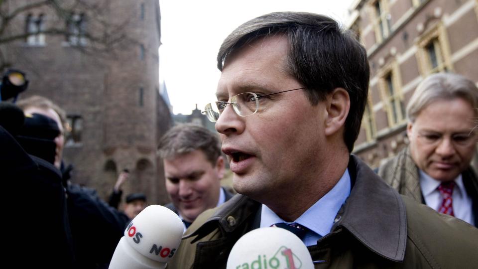 I TR�BBEL: Jan Peter Balkenendes regjering har brutt sammen. Foto:EPA/VALERIE KUYPERS