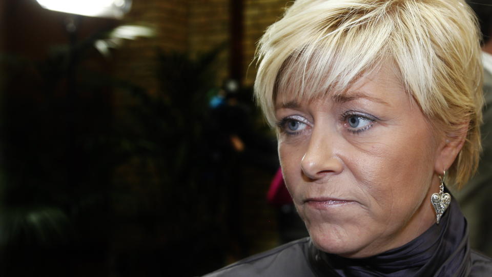 FEILSL�TT POLITIKK: - Denne uka har vi sett konsekvensene av en feilsl�tt interegreringspolitikk i Norge, sier Siv Jensen. Foto: HANS ARNE VEDLOG