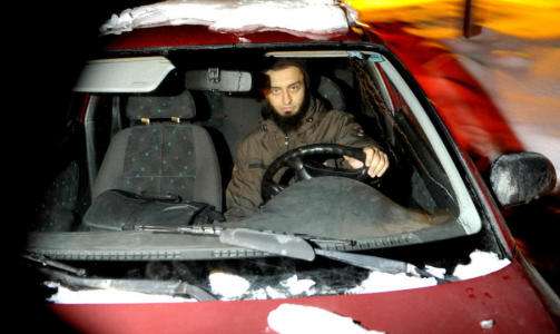  UTE AV LARVIK:  Mohyeldeen Mohammad dro tilbake til sharia-studiene i Medina i g�r. ARKIVFOTO: JOHN  T. PEDERSEN.