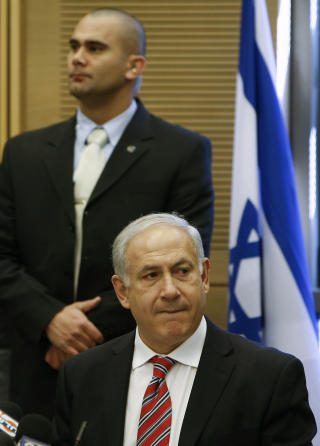 OPPFORDRER TIL �YEBLIKKELIG BLOKADE: Israels statsminister Benjamin Netanyahu. Foto: REUTERS/Ronen Zvulun/Scanpix