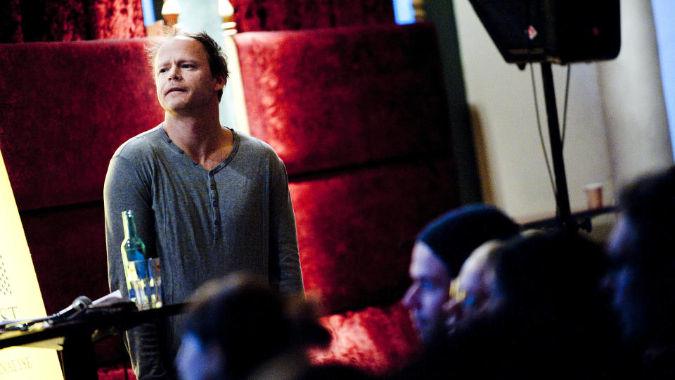 SAKLIG-VENNLIG SLUGGER: Harald Eia er blitt popul�rvitenskapelig forskningsjournalist og har med �Hjernevask� levert et provoserende utgangspunkt for en bred debatt. Foto: Thomas Rasmus Skaug.