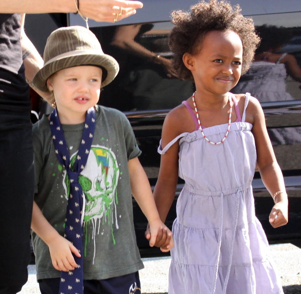 S�SKENKJ�RLIGHET: Men Shiloh (3) og Zahara (5) har helt forskjellig stil. Foto: STELLA PICTURES