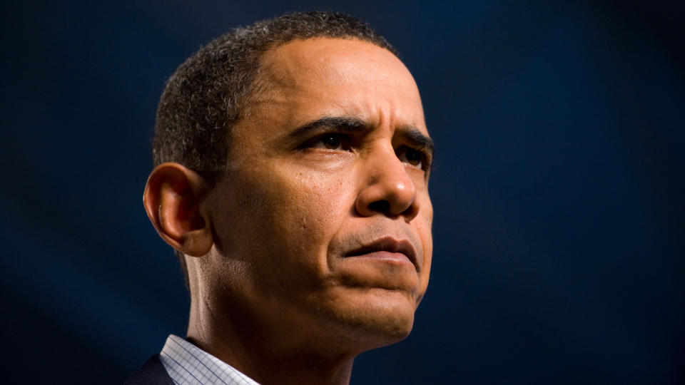 P� HELSA L�S:  President Barack Obama har innkalt til et seks timer langt direktesendt m�te om helsereformen. Dette bildet er fra et arrangement p� Lorain County Community College i Ohio. Foto: AFP PHOTO/Saul LOEB/SCANPIX