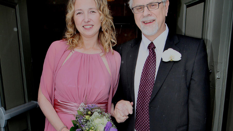 GIFTET SEG: Per Oskar Kj�laas (61) og Jill S�terb� (40). Foto: Torgrim Rath Olsen, Nordlys