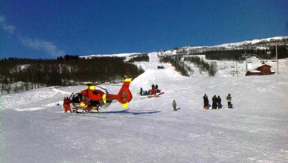 - MEGET ALVORLIG: If�lge sykehuset er ten�ring meget alvorlig skadet etter alpinulykken p� Bjorli. Foto: Privat