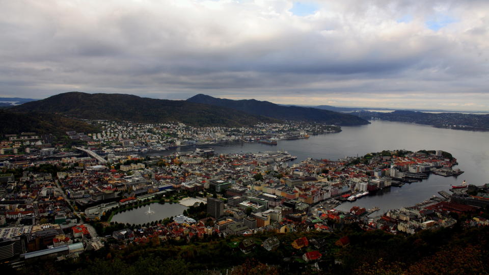 DYRT: Jada, det er Bergen, og her er det dyrest � bo p� hotell av alle byer i Skandinavia. Foto: Paul S. Amundsen