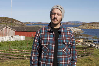 PÅ FARMEN: Stian Sannerud. Foto: TV2 PÅ FARMEN: Stian Sannerud. Foto: TV2