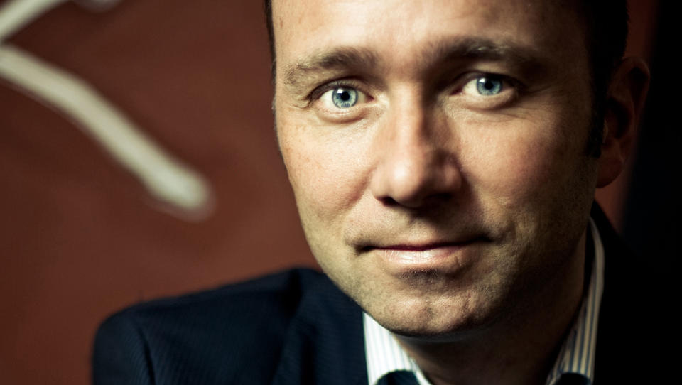 �HUMMERSUPPER�DET�: Det d�per Dagbladets John Olav Egeland Trond Giskes nye n�ringslivsr�d.