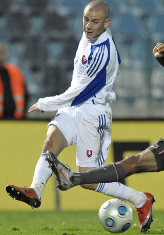 DRILLOS FAVORITT: Sist Drillo s� Slovakia, ble han mest imponert over Vladimir Weiss jr., s�nnen til Slovakias trener med samme navn. Foto: Hans Punz, AP/Scanpix