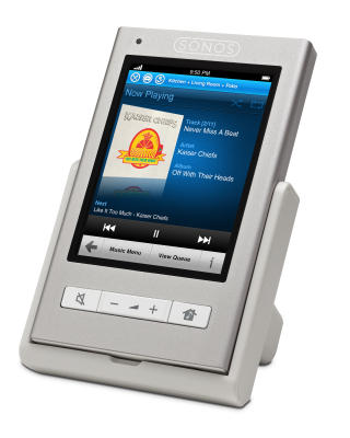 GRISEDYR: Fjernkontrollen CR200 koster nesten like mye som Sonos-spilleren, men du trenger den ikke om du har en iPod Touch eller iPhone. Foto: SONOS