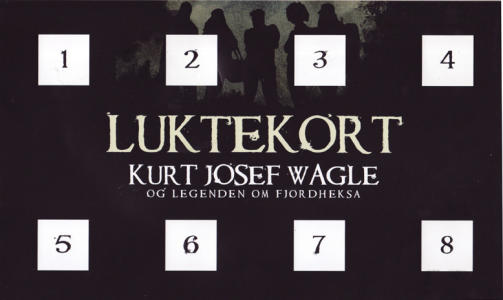 LUKTEKORT: Publikum f�r utdelt luktekort, der luktene er relatert til handlingen i filmen.