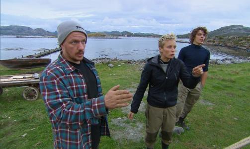 KRANGLING: I den andre episoden av �Farmen� blir det krangling. Stian (t.v.) og Vibeke er med p� krangelen. Foto: TV 2