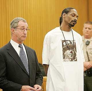 KJENDISFORSVARER: Den drapstiltaltes oppnevnte offentlige forsvarer, Donald Etra, har tidligere forsvart rapper Snoop Dogg.
Foto: SCANPIX