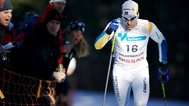 IKKE SKREMT: J�rgen Brink ble p� langt n�r skremt av Petter Northugs NM-l�p, men tror Northug vil v�re i god form innen Vasaloppet 4. mars. Foto: Eirik H. Urke/Dagbladet