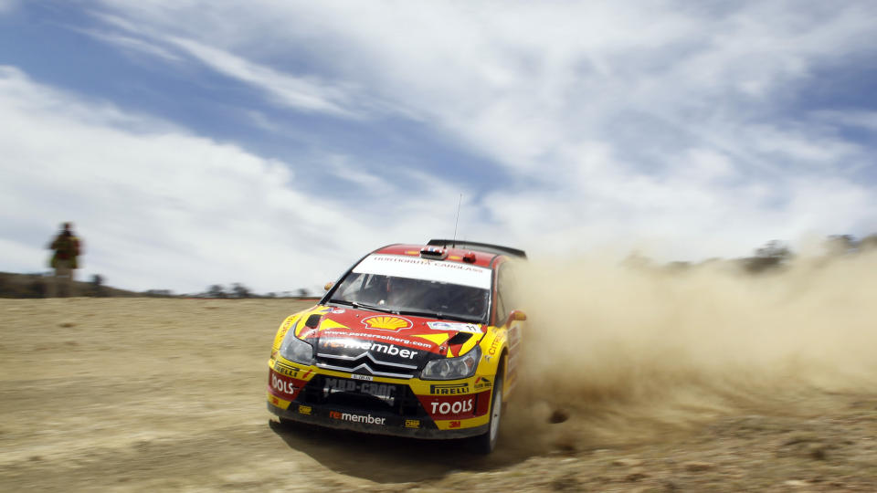 TILBAKE I TOPPEN: Petter Solberg leverte sin beste plassering siden Rally Akropolis i 2008 da han ble nummer to i Rally Mexico. Foto: Tony Welam
