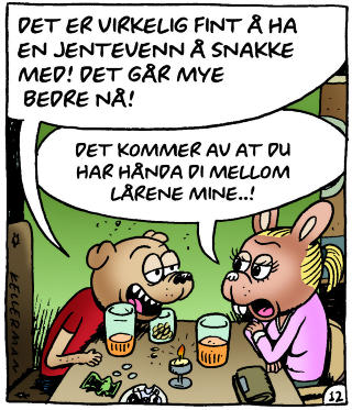 I STRIPEFORM: Teaterstykket tar for seg den f�rste tiden da Martin Kellerman bestemte seg for � lage tegneserie.