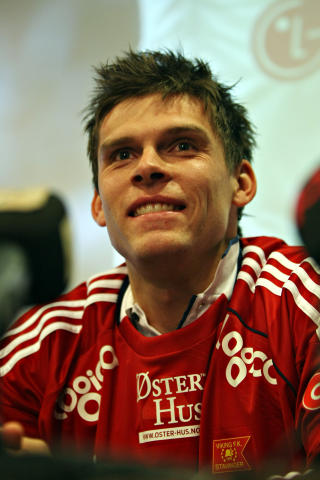 TIL VIKING: Rekdal mener Jarstein inn for Myhre g�r opp i opp. Med spissene Patrick Ingelsten og Erik Nevland i tillegg tror han Viking som en av f�  er tilf�rt noe ekstra fra fjor�ret. 
Foto: Alf Ove Hansen / Scanpix