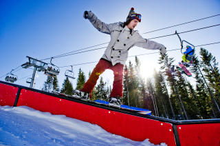 SNOWBOARD: NM i snowboard til helga. Foto: Thomas Rasmus Skaug