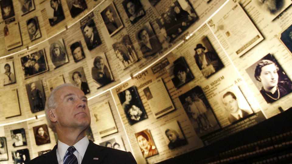 I ISRAEL: Joe Biden. Foto: REUTERS/Ronen Zvulun/Scanpix