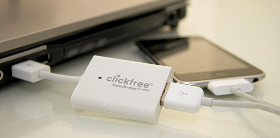 ENKELT: Denne dingsen tar backup av PC-en og lagrer innholdet p� din iPod/iPhone. Det kan v�re en enkel metode for alle som ellers ikke er s� flinke med � ta backup av PC-en Hallvard Lunde