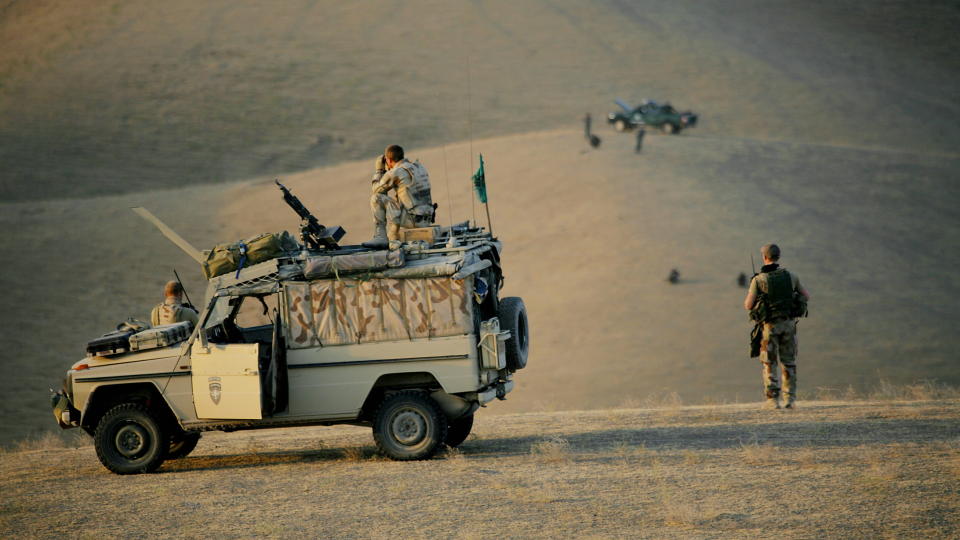 TREFNINGER Ingen soldater ble drept eller skadd i dagens tre trefninger mellom oppr�rere og norske, afghanske og amerikanske soldaterKrigen i Afghanistan. Bildet er tatt ved en annen anledning.
Foto: Jaques Hvistendahl/Dagbladet
