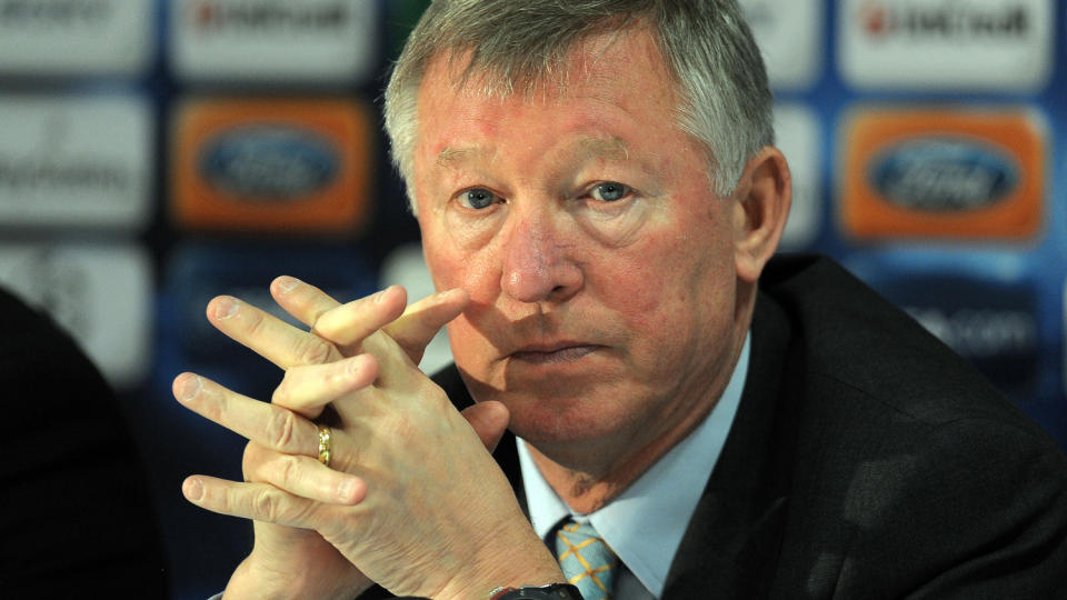 FRAMOVER: Alex Ferguson mener angrep er det beste forsvar for Manchester United mot AC Milan i kveld.Foto: SCANPIX/AFP/ANDREW YATES