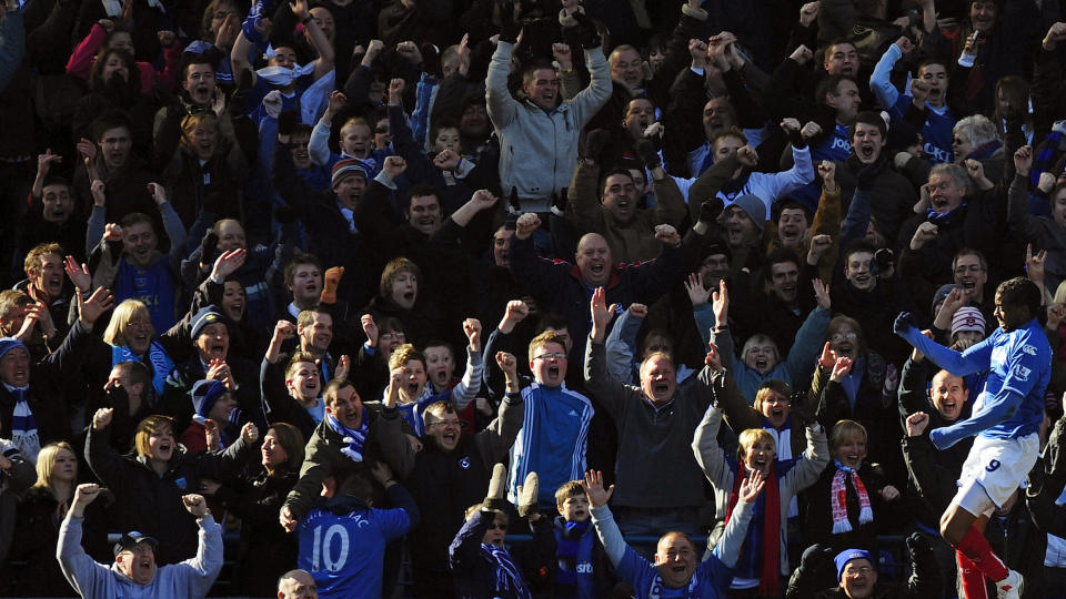 IKKE JUBELDAGER: Portsmouth er i alvorlige �konomiske problemer.Foto: SCANPIX/REUTERS/Kieran Doherty