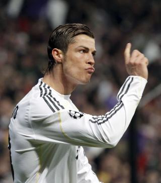 UTE: Cristiano Ronaldo og Real Madrids stjernegalleri.Foto: SCANPIX/EPA/ALBERTO MARTIN
