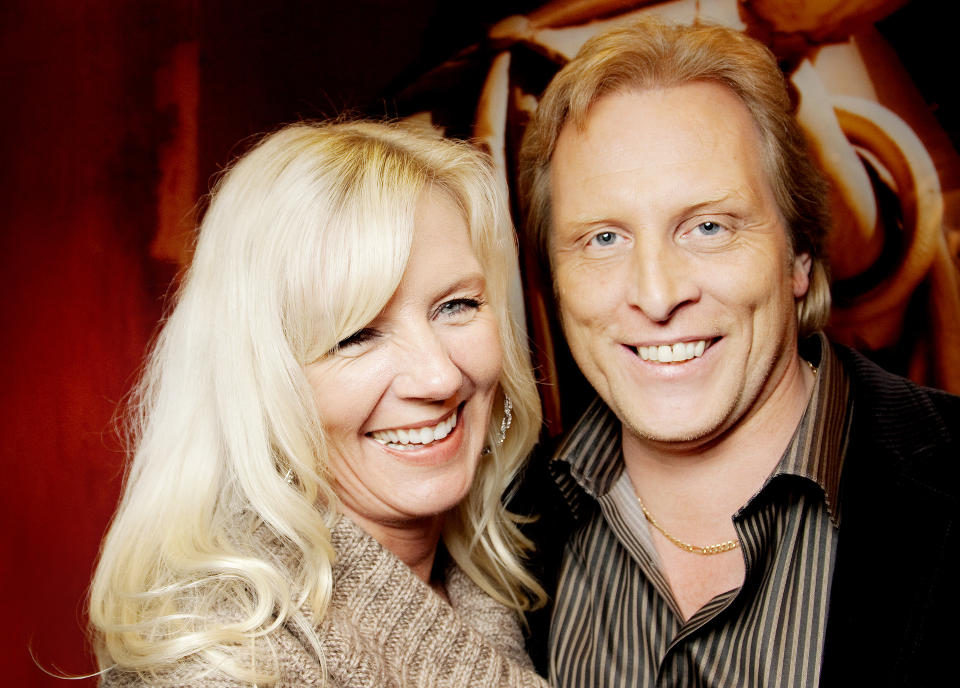 FISKEREN OG HANS KONE: Sig Hansen er krabbefisker i Beringhavet og bor i Seattle med sin norske kone June. Denne uka gjester �Deadliest Catch�-kjendisen Fredrik Skavlan. Foto: Agnete Brun / Dagbladet