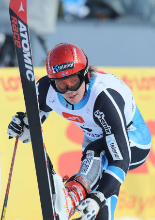 I STORFORM: Kjetil Jansrud tror han kan avansere fra fjerde- til f�rsteplass. Foto: AFP PHOTO / SAMUEL KUBANI