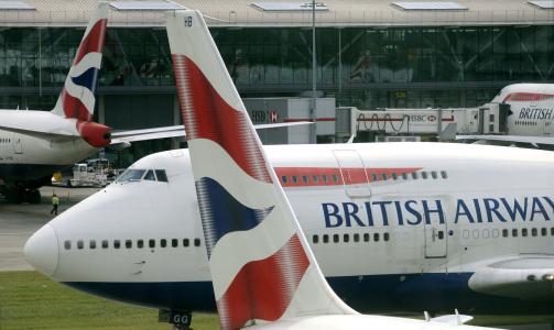 P� BAKKEN: Blir det streik 20 mars vil det bli mange fly p� bakken i London. Foto: Scanpix