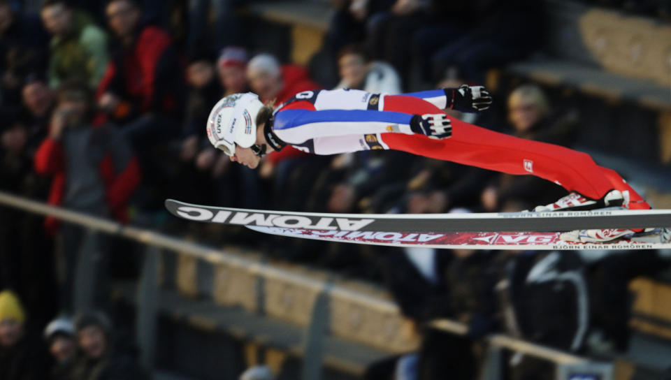 BESTE NORDMANN: Bj�rn Einar Rom�ren ble beste nordmann p� Lillehammer med sin 8.-plass.
Foto: Geir Olsen / Scanpix
