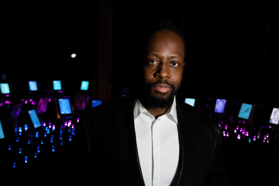 STERKE BESKYLDNINGER: Wyclef Jean (37) sin veldedige stiftelse har suspekte utgiftsposter p� skatteseddelen. Her er artisten fotografert p� Nobels fredssenter i forbindelse med Nobelkonserten i desember. Foto: Eirik Helland Urke/Dagbladet