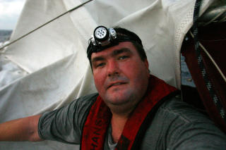 JORDOMSEILER: Rune Ellingsen begynte jordomseilingen i 2006. Planen var � holde p� til august i �r. Foto: Privat