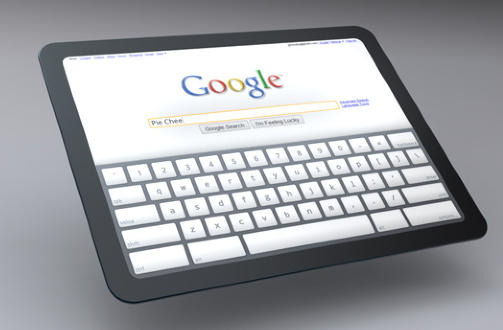 SOFA-PC FRA GOOGLE:  Slik tenker Googles utviklere seg at et lesebrett med Google Chrome OS vil kunne se ut. Foto fra dev.chromium.org.