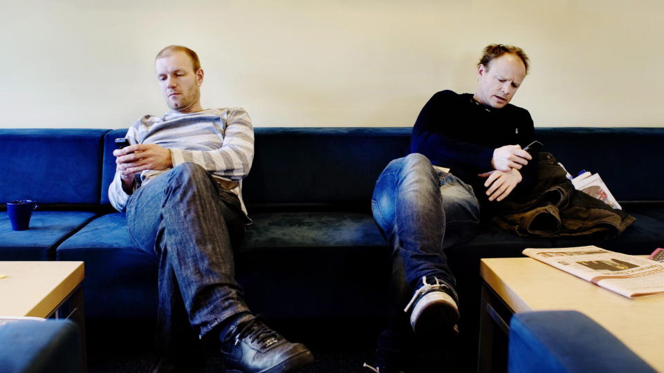 = SANT:  B�rd Tufte Johansen og Harald Eia er i gang med nytt tv-konsept. Hver gang vi jobber hver for oss, f�r vi lyst til � jobbe sammen igjen, sier Eia til Dagbladet. Foto: ADRIAN �HRN JOHANSEN.