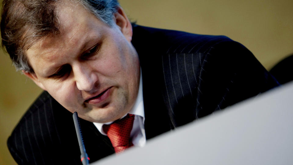 KLARSIGNAL: Olje- og energiminister Terje Riis-Johansen skal ha sagt ja til kraftlinja i Hardanger. Foto: Stian Lysberg Solum / SCANPIX