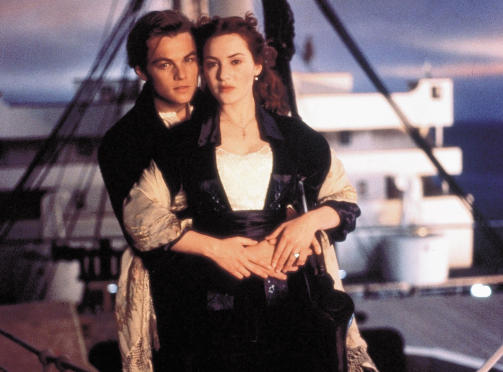 ROSE OG JACK: Det var i rollen som Rose i �Titanic� at Kate fikk sitt definitive internasjonale gjennombrudd. Hun og Leonardo di Caprio spilte mot hverandre i �Revolutionary Road�. Foto: Stella Pictures.