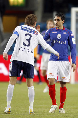 F�LER IKKE AT DE TAPTE MOT ET BEDRE LAG: - Vi tapte mot Moa, sier Viking-stopper B�rre Steenslid til Dagbladet. 
Foto: H�kon Mosvold Larsen / Scanpix