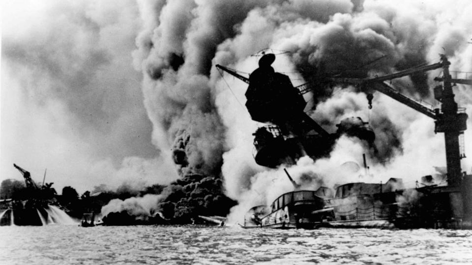 ANGREPET: Japanernes angrep p� Pearl Harbor 7. desember 1941. Foto: Scanpix.