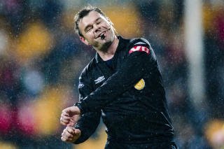 TILSIKTET: Per Ivar Staberg mente Kovacs kan ha brukt albuen tilsiktet. Foto: Stian Lysberg Solum / Scanpix