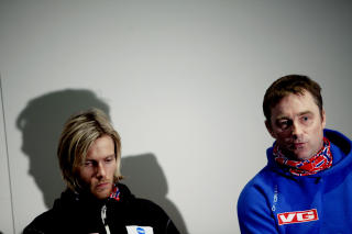 BEKYMRET: Sportssjef Clas Brede Br�then (t.h.) er bekymret for at holdningene som har blitt vist av rennleder i Holmenkollen, Torgeir Nordby, (bildet) og Kollenhopp-leder Roar Gaustad ble irettesatt av skistyret i g�r.Foto: Stian Lysberg Solum / SCANPIX
