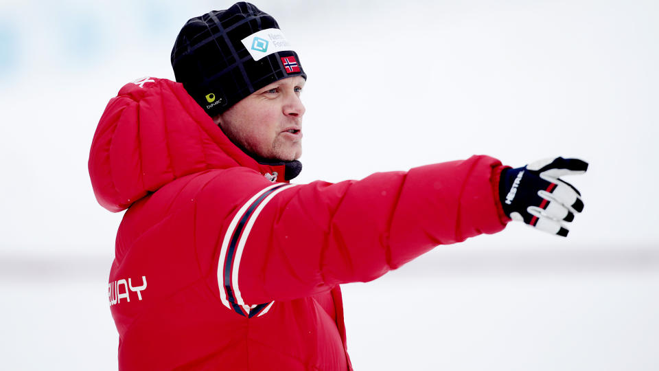 STOKKE  20100124.
Sportssjef for kombinert, Kjetil Strandbr�ten, under ski-NM i Stokke s�ndag.
Foto: STIAN LYSBERG SOLUM / SCANPIX