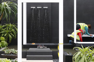 SPA-HAGE: The Canary Islands Spa Garden fra fjor�rets show. Foto: Scanpix